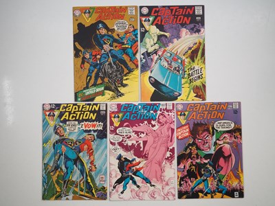 Lot 640 - CAPTAIN ACTION #1, 2, 3, 4, 5 (5 in Lot) -...