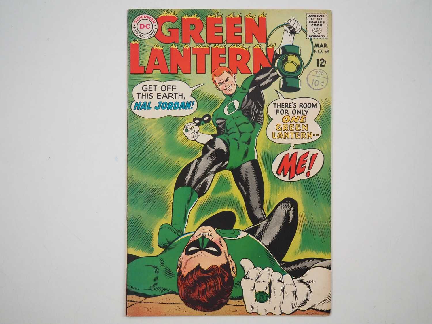Lot 647 - GREEN LANTERN #59 (1968 - DC) - The first...
