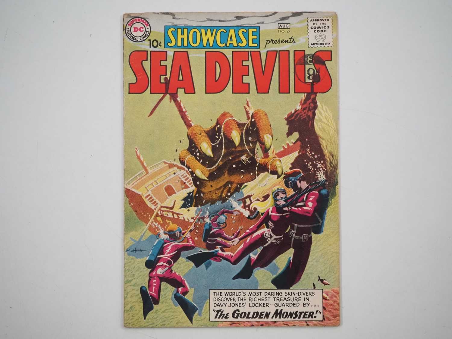 Lot 652 - SHOWCASE: SEA DEVILS #27 (1960 - DC) - "The...