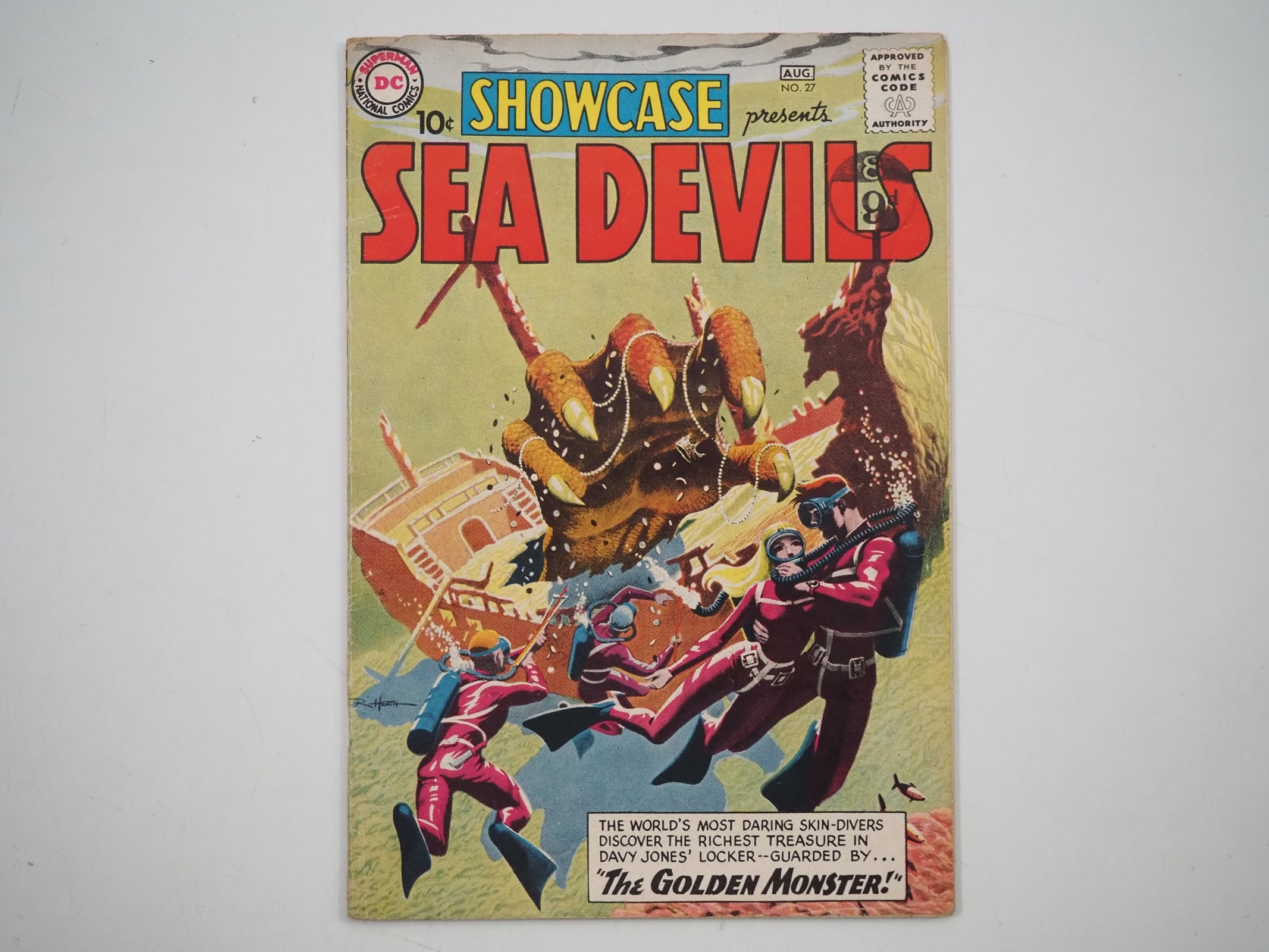 Lot - A group of DC Sea Devils and Showcase comics