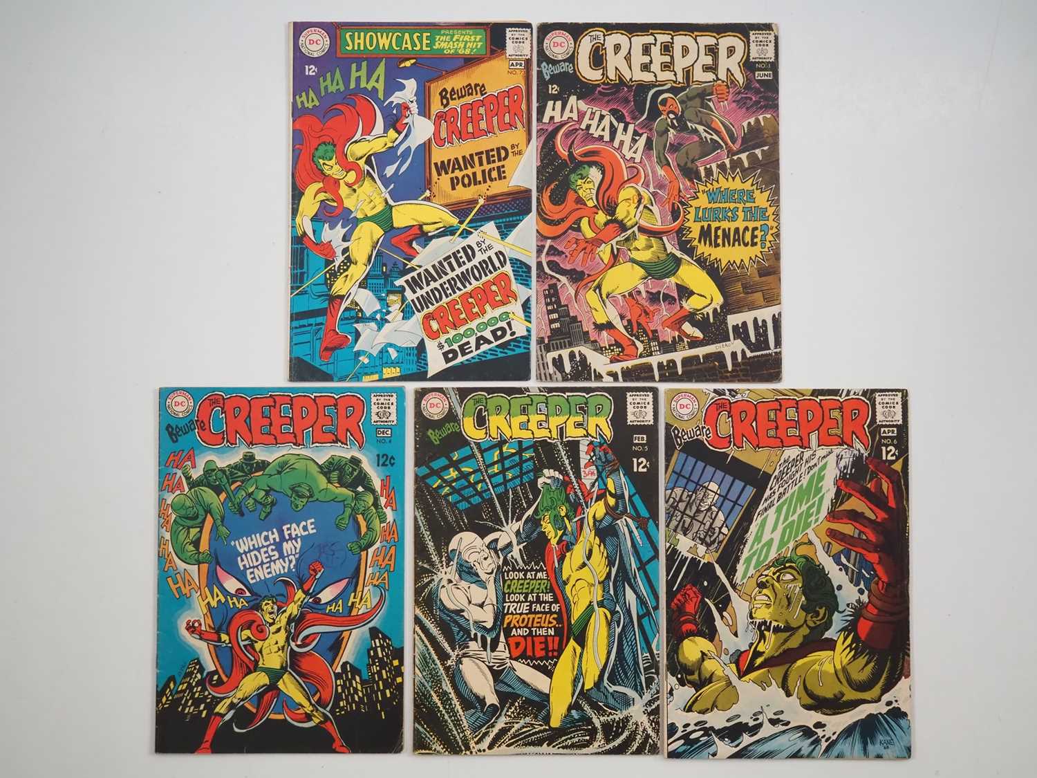 Lot 666 - SHOWCASE #73 + BEWARE THE CREEPER #1, 4, 5, 6...