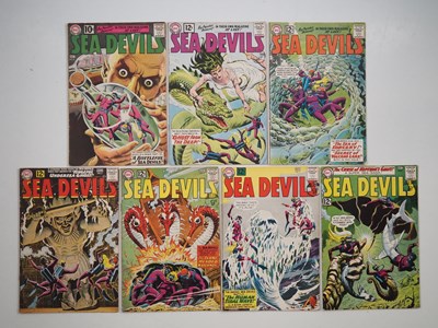Lot 670 - SEA DEVILS #2, 3, 4, 5, 6, 7, 8 (7 in Lot) -...