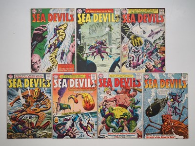 Lot 671 - SEA DEVILS #9, 10, 11, 12, 13, 14, 15 (7 in...