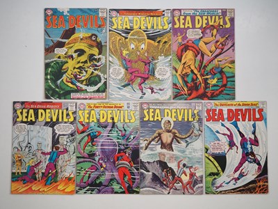 Lot 672 - SEA DEVILS #16, 17, 18, 19, 21, 22, 23 (7 in...