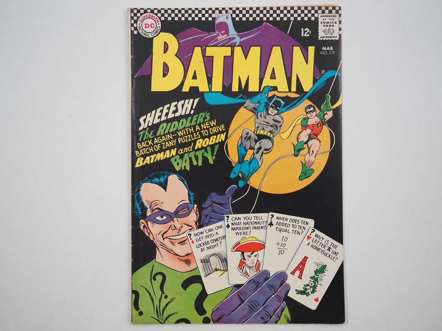 Lot 676 - BATMAN #179 - (1966 - DC) - The second Silver...
