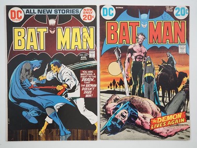 Lot 683 - BATMAN #243 & 244 (2 in Lot) - (1972 - DC - UK...