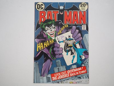 Lot 684 - BATMAN #251 (1973 - DC) - Classic Joker cover...