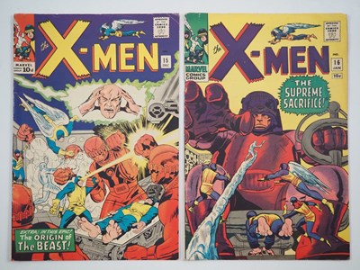 Lot 690 - UNCANNY X-MEN #15 & 16 (2 in Lot) - (1965/1966...