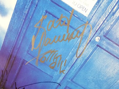 Lot 55 - DR WHO: A multi-signed promotional poster to...