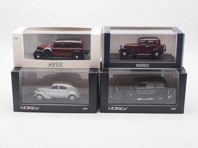 Lot 101 - A group of 1:43 scale models by NOREV and Kess...