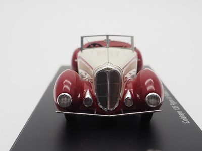 Lot 129 - A pair of hand built 1:43 scale models by...