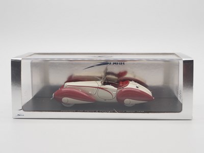 Lot 129 - A pair of hand built 1:43 scale models by...