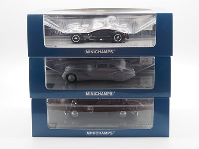 Lot 133 - A group of 1:43 scale models by MINICHAMPS...