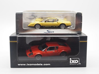 Lot 139 - A pair of 1:43 scale hand built resin models...