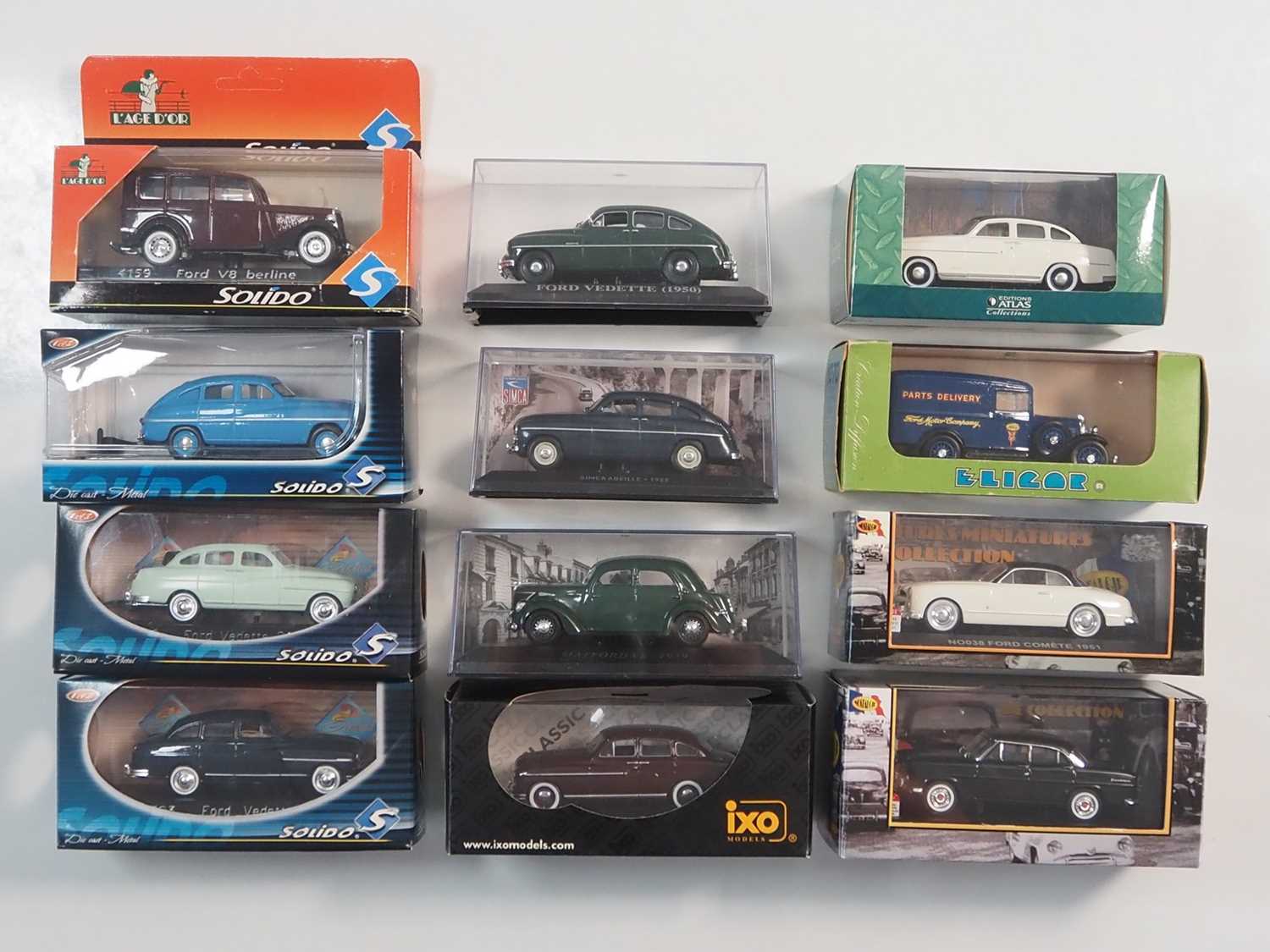 Lot 167 - A group of 1:43 scale models to include IXO,