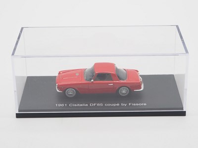 Lot 17 - A pair of hand built 1:43 scale resin models...
