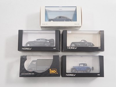 Lot 180 - A group of 1:43 scale models by NOREV and IXO ,...