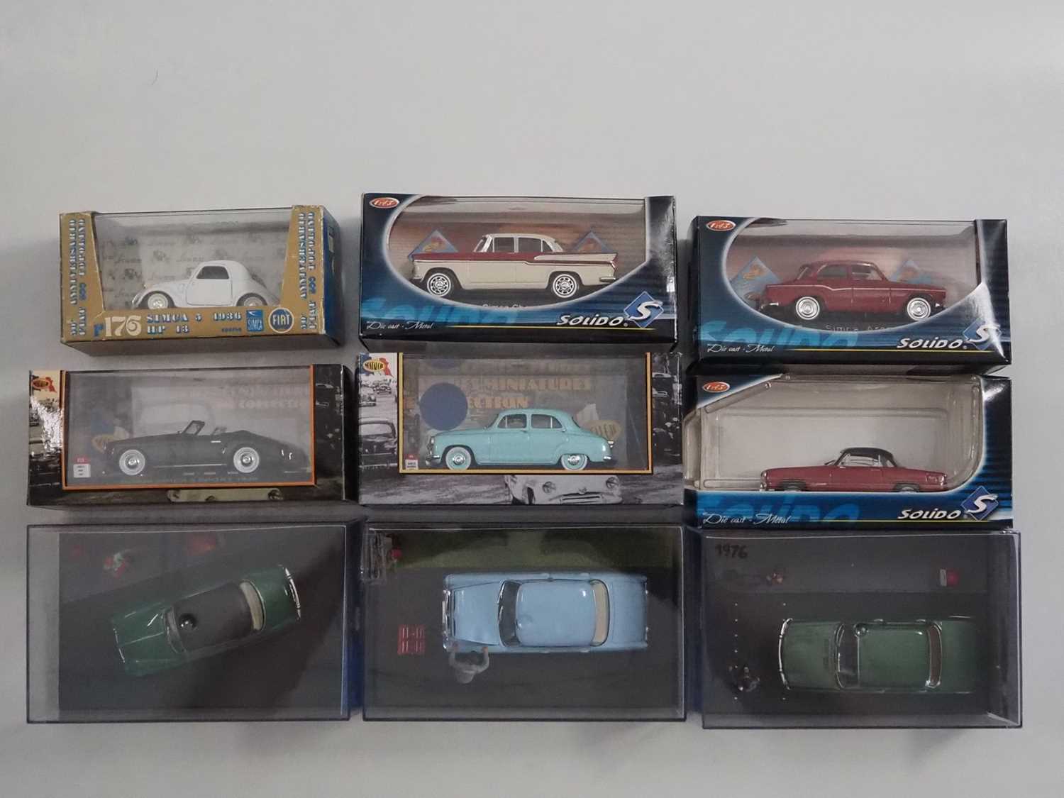 Lot 201 - A group of 1:43 scale models to include