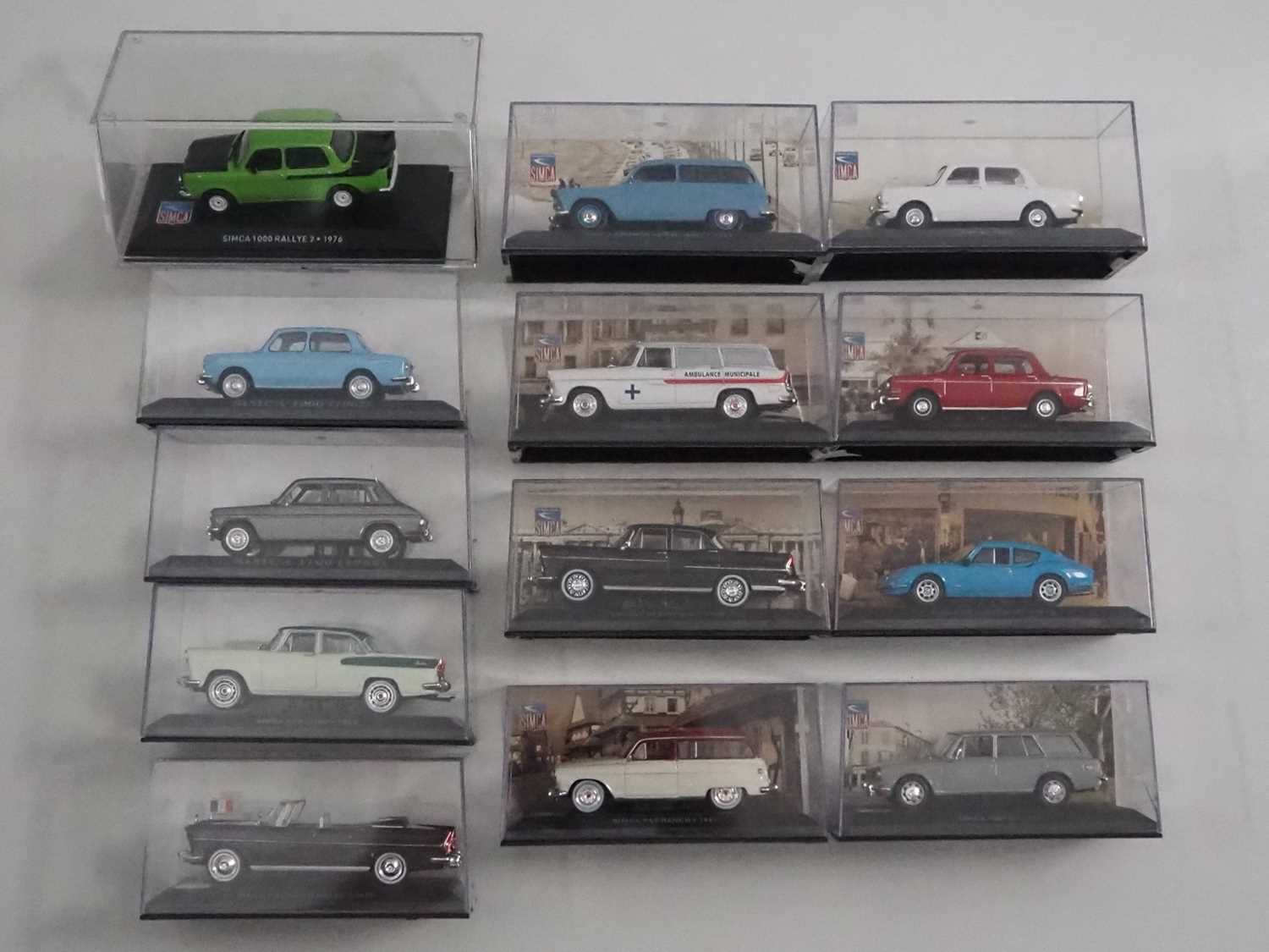 Lot 203 - A group of 1:43 scale models to include IXO