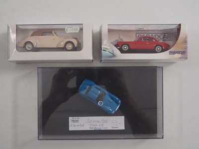 Lot 205 - A group of 1:43 scale hand built models by MCM,...