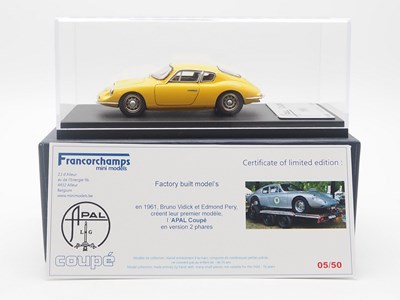 Lot 220 - A rare 1:43 scale FRANCORCHAMPS MINI MODELS,...