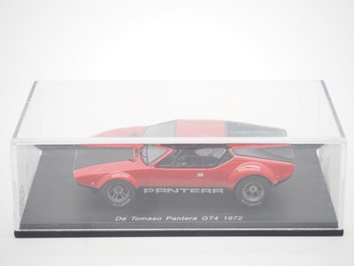 Lot 22 - A pair of hand built 1:43 scale resin models...