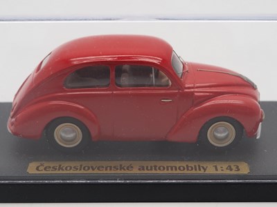 Lot 230 - A group of 1:43 scale hand built resin models...