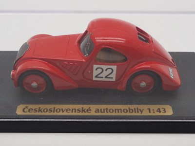 Lot 232 - A group of 1:43 scale hand built resin models...
