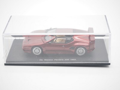 Lot 23 - A pair of hand built 1:43 scale resin models...