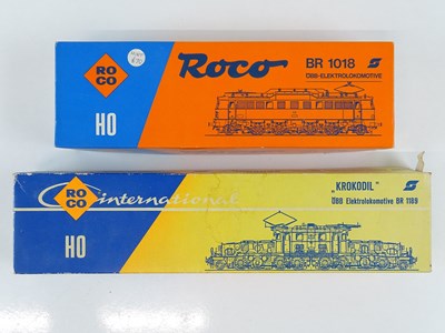 Lot 200 - A pair of HO Gauge Austrian Outline electric...