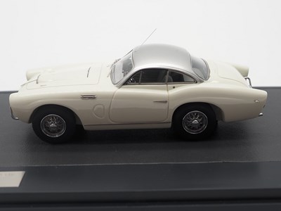 Lot 252 - A pair of 1:43 scale hand built resin models...