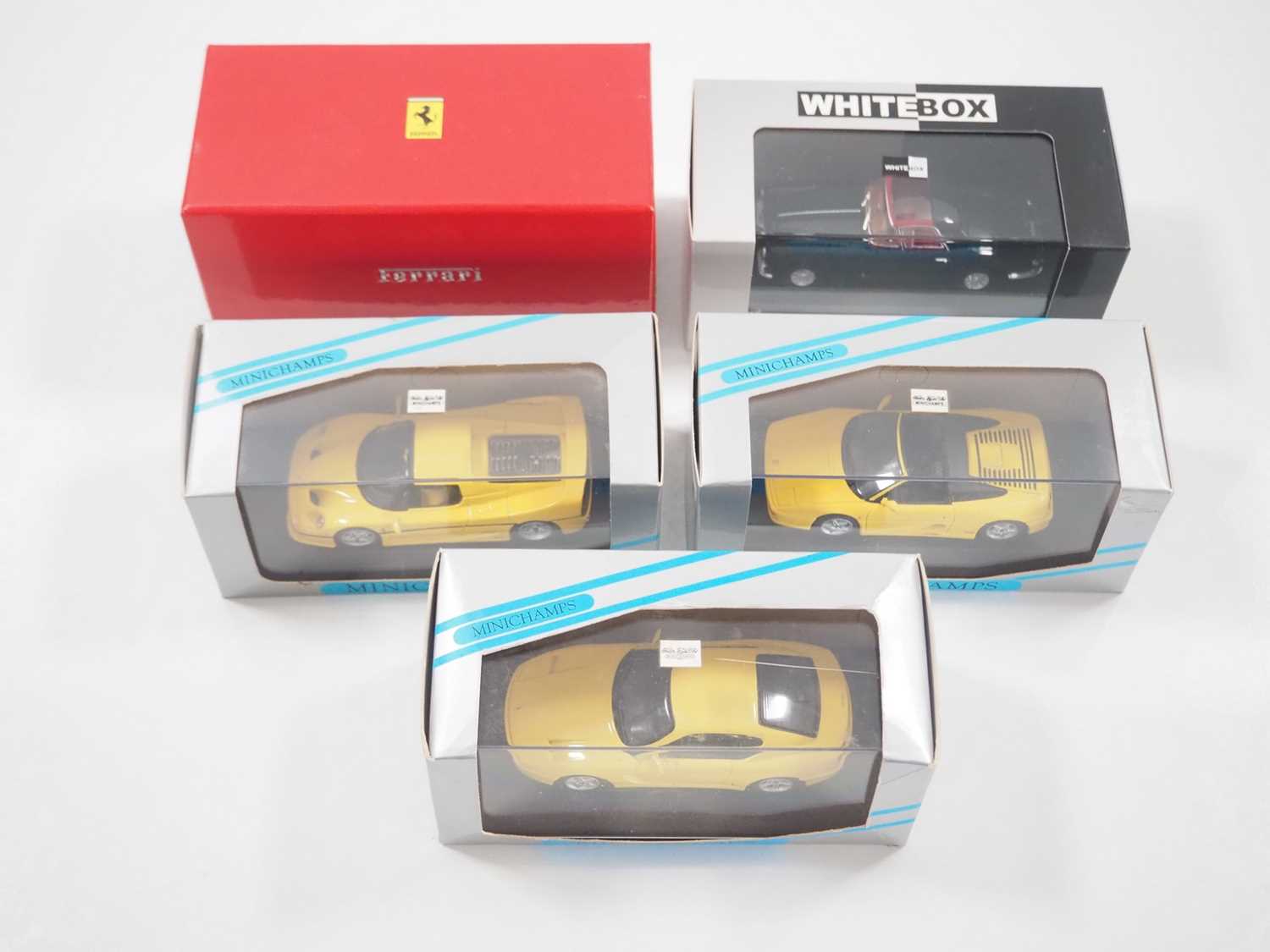 Lot 26 - A group of 1:43 scale models by MINICHAMPS,...