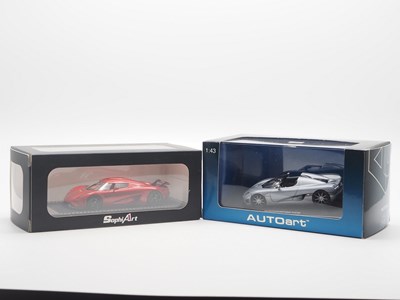 Lot 271 - A pair of 1:43 scale models, comprising of...