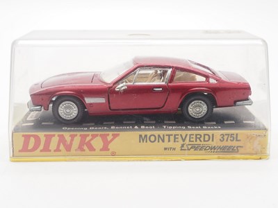 Lot 272 - A 1:43 scale DINKY Toys No 190 Monteverdi 375L...