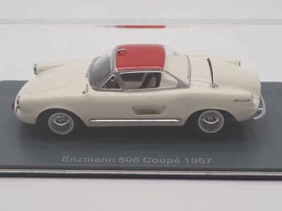 Lot 273 - A pair of 1:43 scale hand built resin models...