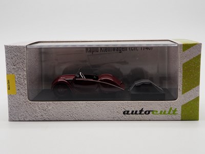 Lot 277 - A 1:43 scale AUTOCULT '03012' Ltd edition hand...