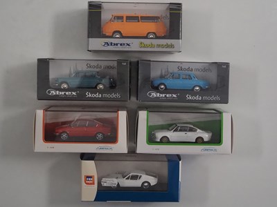 Lot 285 - A group of 1:43 scale models by ABREX and...