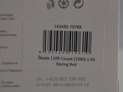 Lot 285 - A group of 1:43 scale models by ABREX and...