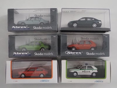 Lot 286 - A group of 1:43 scale models by ABREX...