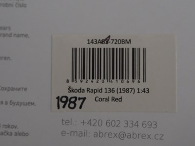 Lot 286 - A group of 1:43 scale models by ABREX...