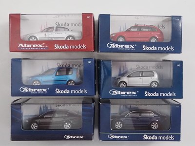 Lot 287 - A group of 1:43 scale models by ABREX...