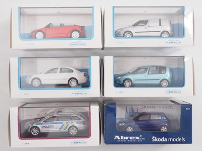 Lot 288 - A group of 1:43 scale models by ABREX...