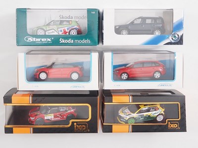 Lot 289 - A group of 1:43 scale models by ABREX and IXO,...