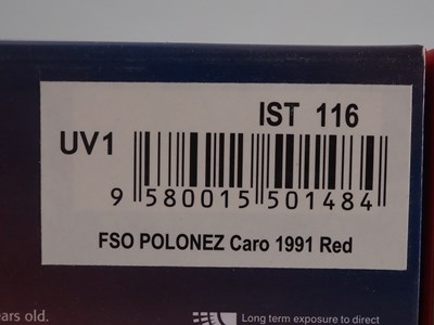 Lot 292 - A group of 1:43 scale models by IST MODELS,...