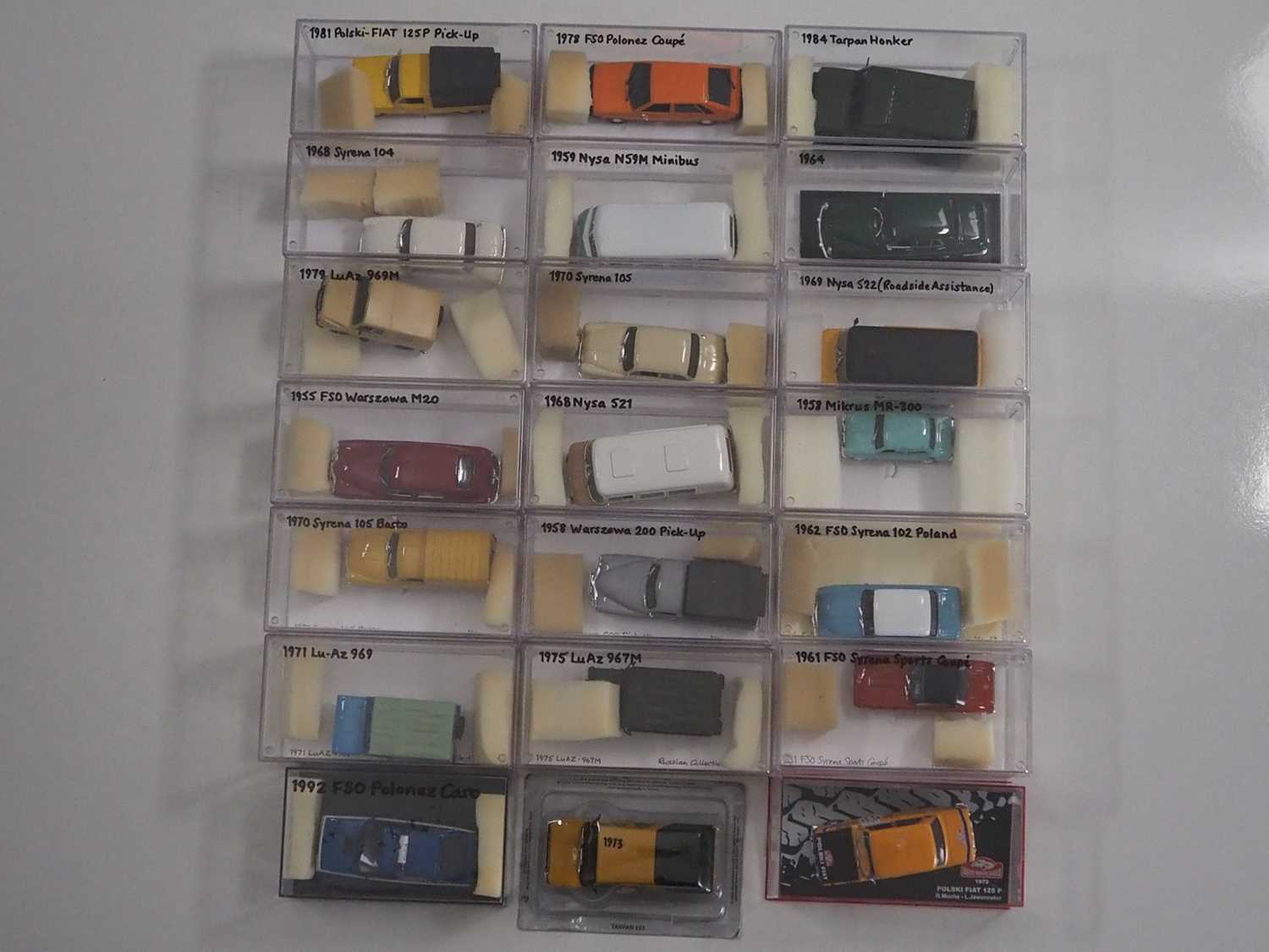 Lot 293 - A group of 1:43 scale models by IXO...