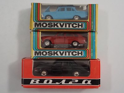 Lot 310 - A group of 1:43 scale Russian made (USSR)...