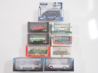 Lot 315 - A group of 1:43 scale models comprising of...