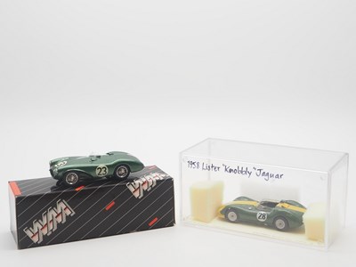 Lot 328 - A pair of 1:43 scale WESTERN MODELS hand built...