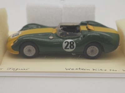 Lot 328 - A pair of 1:43 scale WESTERN MODELS hand built...