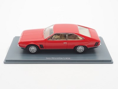 Lot 33 - A pair of hand built 1:43 scale resin models...
